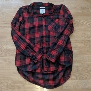 American Eagle Plaid Button Up Shirt